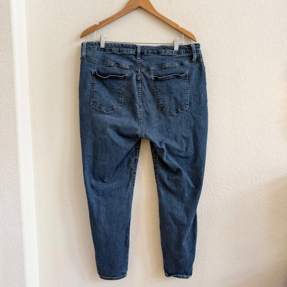 Pistola Audrey High Rise Skinny Jeans Medium Wash‎ Blue 18W P67317MTW-MDY